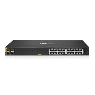   HPE Aruba Networking CX 6000 24p 10M/100M/1G Class4 PoE 4p SFP 1G 370W Switch