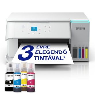   EPSON Tintasugaras nyomtató - EcoTank L4366 (A4, MFP, színes, 5760x1440 DPI, 33 lap/perc, duplex, USB/Wifi/Wifi Direct)