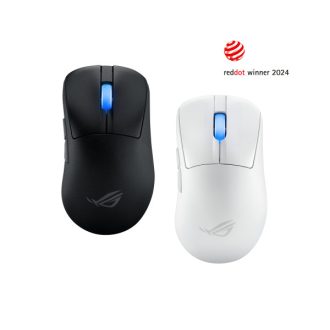   ASUS Vezetékes / Vezeték Nélküli egér ROG KERIS II ACE USB Optikai, Fekete 42000DPI