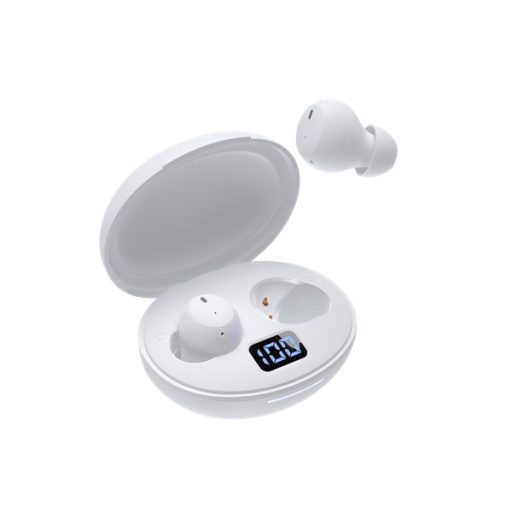 WHITE SHARK GEB-TWS02W VORTEX-W bluetooth fülhallgató, fehér