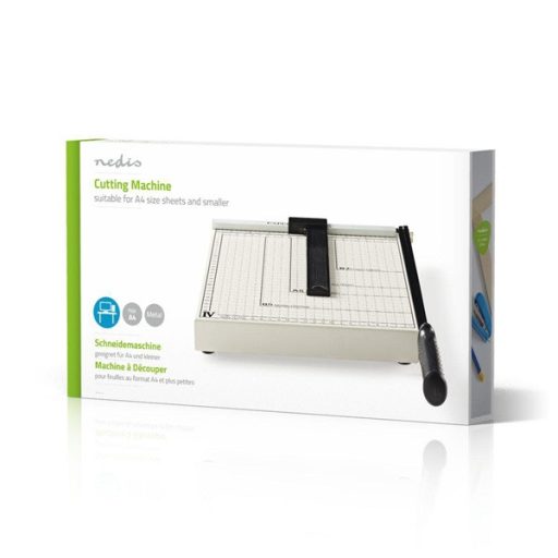 Nedis PACU110A4 papírvágó ,Maximális vágási méret: 210 x 297 mm ,Penge típusa: Fém