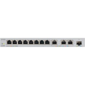   ZYXEL Switch 11x1000Mbps (3x10G) + 1xGigabit SFP+, Fémházas Webmenedzselhető, XGS1250-12-ZZ0102F