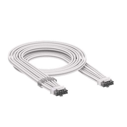 CORSAIR Tápegység Moduláris, RM1000e, 1000W, 12cm, ATX 3.1, PCIe 5.1, BOX, Cybenetics Gold, fehér