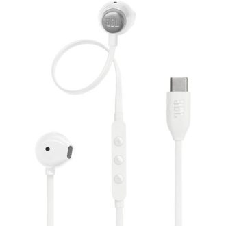 JBL Tune 305 (USB-C Vezetékes fülhallgató), Fehér