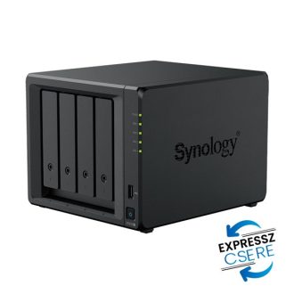   SYNOLOGY NAS 4 Fiókos AMD Ryzen V1500B 4x2,2GHz, 4GB DDR4 ECC, 2x2,5GbE, 2xUSB3.2 - DS925+
