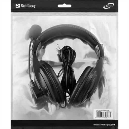 SANDBERG Headset, Saver MiniJack Headset Large