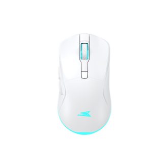   BARACUDA BGM-122W TURTLE-W vezetékes gamer egér, 3200dpi 6D, fehér