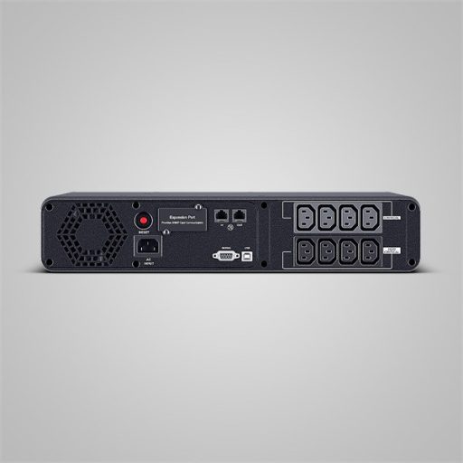 CYBERPOWER UPS 8xIEC C13 ,1xUSB 1200VA 720W Aktív PFC, színuszus szünetmentes,LINE-INTERAKTÍV, AVR, színes LCD, rack