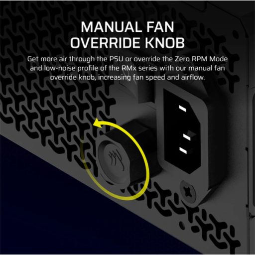 CORSAIR Tápegység Moduláris, RM750x, 750W, ATX 3.1, PCIe 5.1, 14cm, Cybenetics Gold