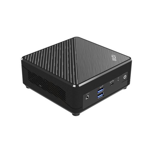 MSI Business DT Cubi N ADL S-225BEU, Intel N100, Intel HD Graphics, M.2 NVME, 4xUSB, USB-C, HDMI, DP, 2xRJ45, Black