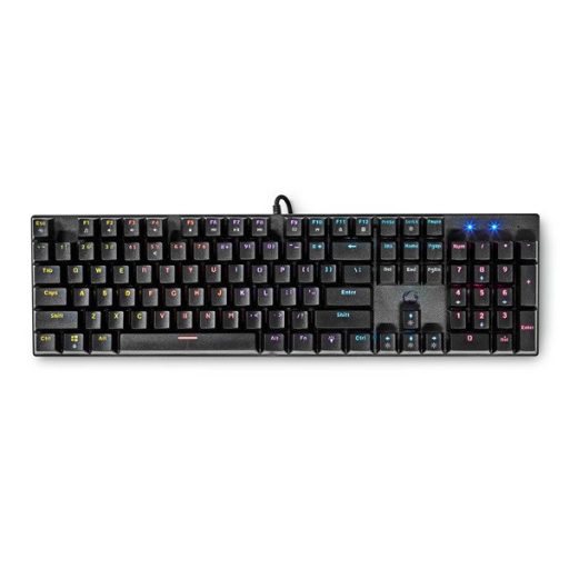Nedis GKBDM110BKUS gamer billentyűzet, USB,Mechanikus gombok | LED | QWERTY | Amerikai kiosztás