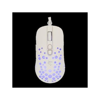   WHITE SHARK TRISTAN-W WS GM-9004W  7D / 12000 dpi fehér RGB gamer egér