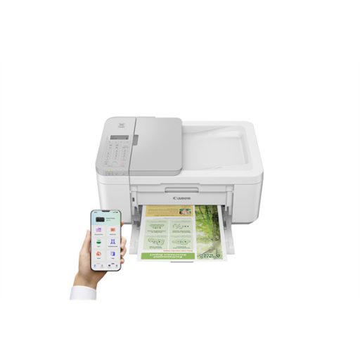 CANON Tintasugaras MFP 4in1 PIXMA TR4756i, A4, FF 8,8 k/p, SZ 4,4 k/p, 4800x1200dpi, duplex, USB/WiFi, ADF, White