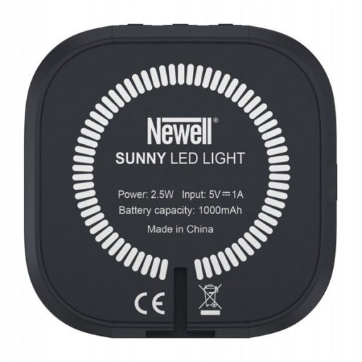 NEWELL Sunny LED lámpa, mágneses rögzítés, 5 fényerő fokozat, 3 világítási mód, 1000mAh, USD-C kábel