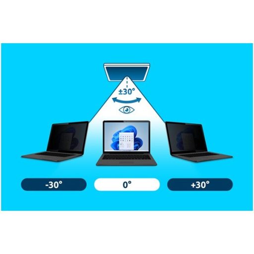 KENSINGTON Monitorszűrő (2-way Removable Privacy Screen Filter for 14" Laptops 16:9)