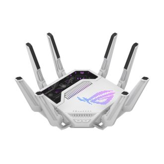   ASUS Wireless Router Tri Band BE19000 2xWAN(1x10Gbps,1x2.5Gbps) + 5xLAN(1x10Gbps,3x2.5Gbps,1x1Gbps) +2xUSB, GT-BE19000AI