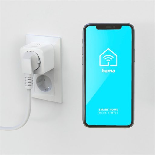 HAMA 176638, OKOS WIFI KONNEKTOR, MATTER, 3.680W, 16A