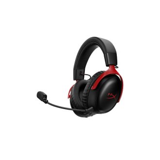   HP HYPERX vezeték nélküli gaming fejhallgató Cloud III S - fekete/piros