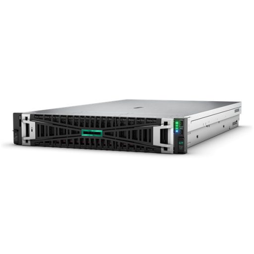 HPE rack szerver ProLiant DL380 Gen11, Intel Xeon-S 12C 4510 2.40GHz, 2x32GB, 2x480GB SSD, 8SFF, MR408i-o, 2x1000W