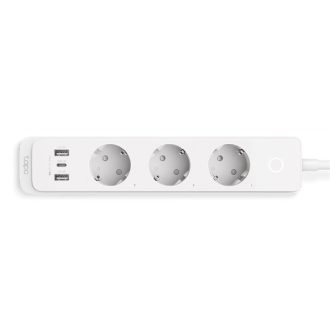   TP-LINK Okos Elosztósor Wifi-s, 3xDugalj + 2xUSB + 1x 18W USB-C, TAPO P300