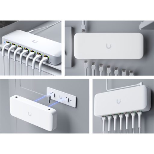 UBiQUiTi Ultra Switch 8x1000Mbps (7xPOE+ 60W), Menedzselhető, Asztali - USW-Ultra-60W