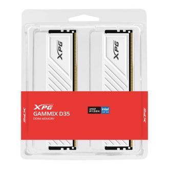   ADATA Memória DDR4 16GB 3200Mhz DIMM XPG XMP GAMMIX D35 (Kit of 2), White