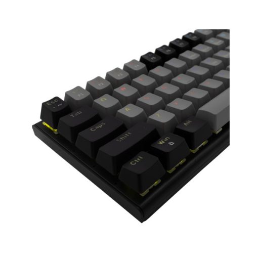 WHITE SHARK WAKIZASHI-2/G-B/R-HU, GK-002713V2/G-B/R-HU szürke/fekete, magyar, mechanikus gamer billentyűzet