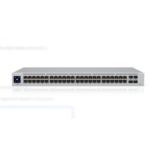 UBiQUiTi Switch 48x1000Mbps (32xPOE+) + 4x1000Mbps SFP, Menedzselhető, Rackes - USW-48-POE