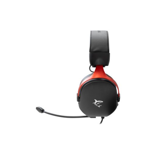 White Shark FOX-B, GH-2445B, gamer fejhallgató, mikrofonnal, fekete