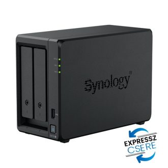   SYNOLOGY NAS 2 fiókos DS725+  AMD Ryzen R1600 2x2,6GHz, 4GB DDR4 ECC RAM, 1x1Gbps, 1x2,5Gbps 1xUSB3.2Gen1