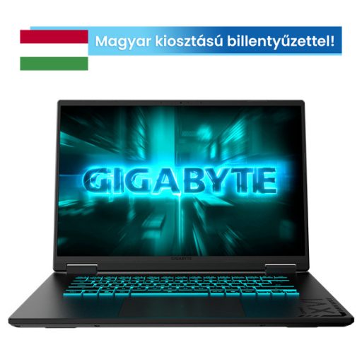 GIGABYTE GAMING A16 3VH 16" WUXGA (165Hz), AMD Ryzen 7 260 (8C/5.1Ghz), 16GB, 1TB SSD, RTX 5060, Magyar billentyű