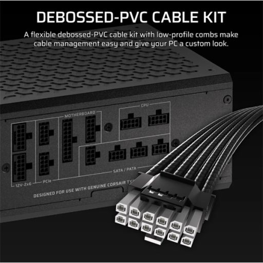 CORSAIR Tápegység Moduláris, iCUE LINK HXi SHIFT Series HX1500i SHIFT, 1500W, Cybenetics Platinum