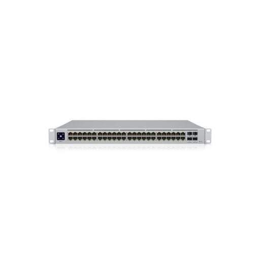 UBiQUiTi Switch 48x1000Mbps + 4x10000Mbps SFP+, Menedzselhető, Rackes - USW-PRO-48
