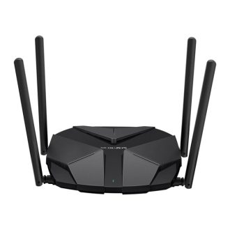   MERCUSYS Wireless Router Dual Band AX3000 1xWAN(2500Mbps) + 3xLAN(1000Mbps), MR85X