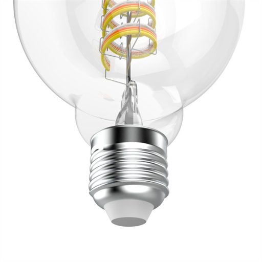 HAMA 176644, OKOS WIFI LED IZZÓ, MATTER, E27, GLOBE, RGBW FILAMENT, 4,9W
