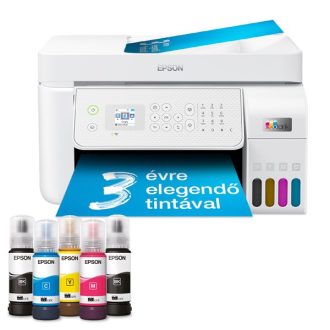   EPSON Tintasugaras nyomtató - EcoTank L5316 (A4, MFP, színes, 5760x1440 DPI, 33 lap/perc, USB/Wifi/LAN)