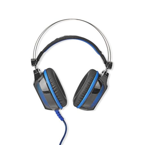 Nedis GHST500BK USB gamer headset, 7.1 térhatás, LED világítás, 2,1m kábel
