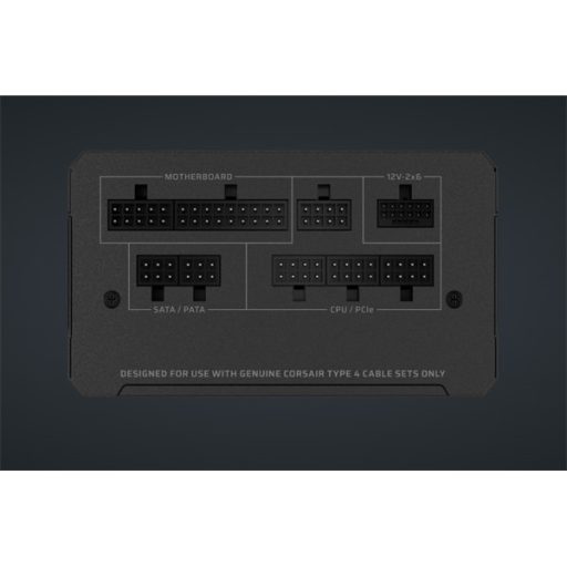 CORSAIR Tápegység Moduláris, RM1000e, 1000W, 12cm, ATX 3.1, PCIe 5.1, BOX, Cybenetics Gold