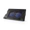 Nedis NBCR200BK notebook hűtő, 18", 2 X 140mm ventilátor, LED, 1200 rpm