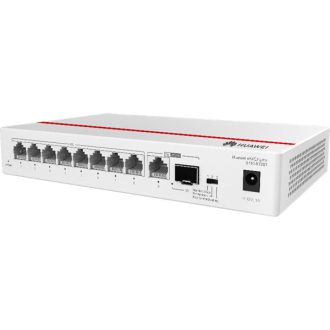   Huawei eKit Switch 8x1000Mbps + 1x1000Mbps + 1x1000Mbps SFP, Nem menedzselhető, Asztali, fanless - S110-8T2ST