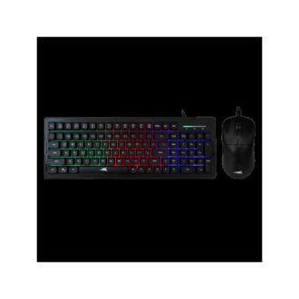   BARACUDA BGC-011B ORCA-B gamer combo fekete billentyűzet (memb. ang.) + egér