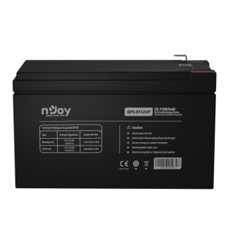   APC (NJOY) GPL07122F Akkumulátor 12V, 22.72W, gondozásmentes T2/F2