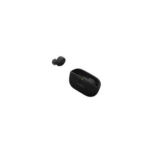 JBL Wave Buds 2 Bluetooth fülhallgató, aktív zajszűrő, mélyhang kiemelés,  IP 54 por és vízálló, 4  mikrofon, fekete