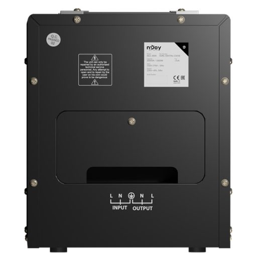 NJOY AVR (Feszültségszabályozó) Alvis 5000, Digital display, 150-270 VAC