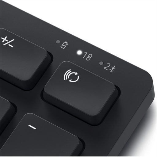 DELL Pro Compact Vezeték nélküli Billentyűzet + egér silent KM555 - Hungarian (QWERTZ) - Fekete