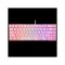WHITE SHARK RONIN-P  WS GK-2201P-US  gamer billentyűzet, 68 gomb pink (angol)