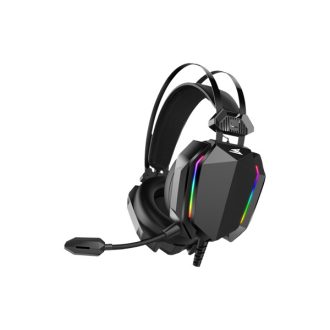   BARACUDA BGH-041B SEAGUL-B vezetékes gamer fejhallgató mikrofonnal, fekete