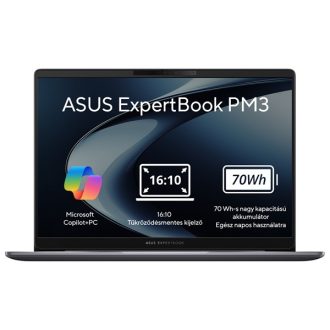   ASUS COM NB Expertbook PM3606CKA-MB0069, 16" WUXGA, Ryzen AI 7 350, 16GB, 1TB M.2, INT, NOOS, Szürke