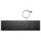 HP vezetékes billentyűzet 320K - fekete