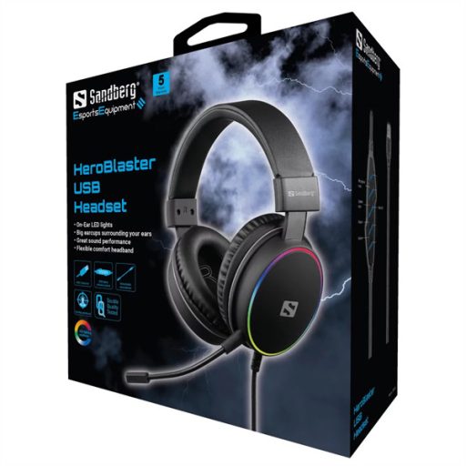 SANDBERG Headset, HeroBlaster USB Headset